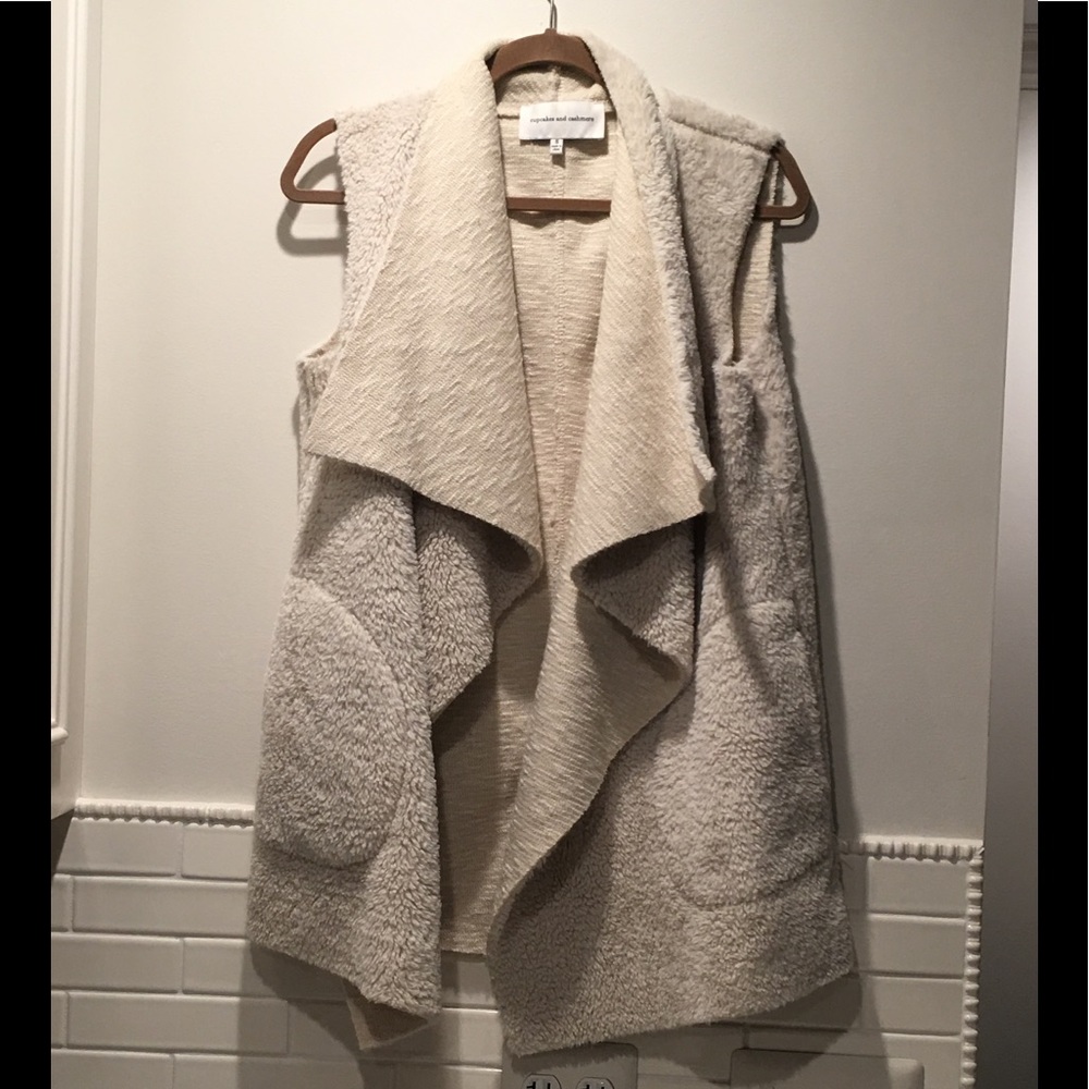 Cozy Cupcakes and Cashmere Vest